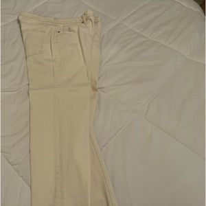Cream colored jeans size 38x30
